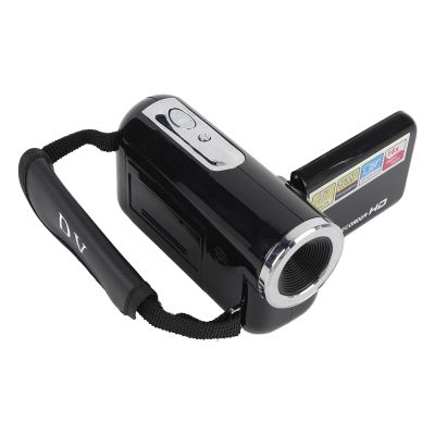 Digital Video Camera 16MP 16x Zoom Anti Shake DV Camcorder for Travel Campus Growth Record (Black)