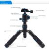 WEISUYUUS Tabletop Small Tripod 20Inch 360 Degree Aluminum Frame for DSLR Cameras and Phones Stand for Travel Desktop Tripod view 4