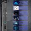 PNAWLLCF Fully Automatic Fingerprint Lock, Intelligent Lock Visible view 4