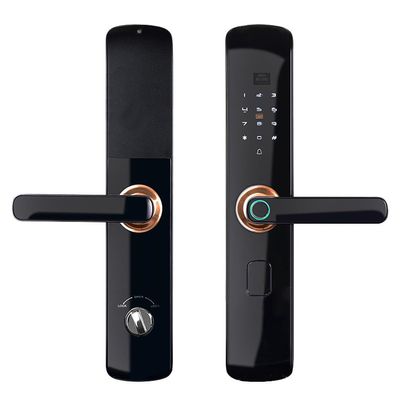 PNAWLLCF Fingerprint Lock, Universal Smart Lock for Household Anti-Theft Doors(Natural)