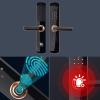 PNAWLLCF Fingerprint Lock, Universal Smart Lock for Household Anti-Theft Doors(Natural) view 3