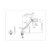 ADPVRLUQ Aluminum Alloy Gas Spring Hovering Robotic Arm Bracket 13-32 Inch Support Base Screen Display Stand Desktop Storage(B) view 3