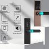 PNAWLLCF Smartlife APP Remote Control Smart Fingerprint Password Lock Keyless Entry Fingerprint Handle Lock for Home view 2