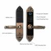 PNAWLLCF Electronic Smart Door Lock Biometric Fingerprint Smart Card Password Key Unlock Charge view 2
