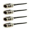 AntennaGear M79 Wide Band Omni 4 Lead Antenna | 4G and 5G Compatible Modem, Router, Gateway and Hotspots with 1ft Coax Cables - N Female view 3