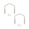 AntennaGear M79 Wide Band Omni 4 Lead Antenna | 4G and 5G Compatible Modem, Router, Gateway and Hotspots with 1ft Coax Cables - N Female view 4