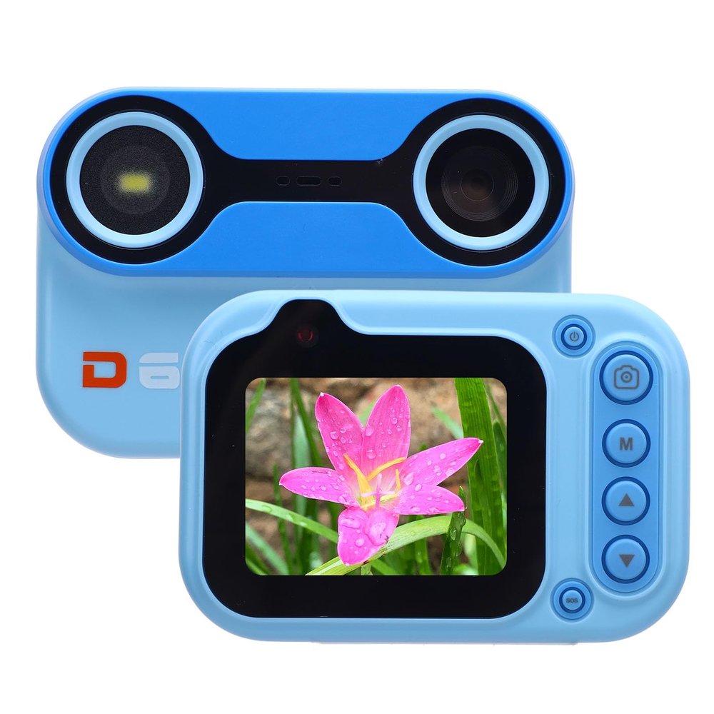 Kids Underwater Camera, 9.8FT Water Proof Camera for Diving Snorkeling, 2K 26MP Dual Lens 10X ZoomChildren Video Camera Pool Toys, Christmas Birthday Gifts (Yellow) (Rose) (Blue)