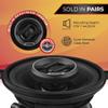 DS18 ZXI-3542 Full-Range 3.5" 2-Way Coaxial Speaker 4 Ohm - Car Audio Speakers Full Range, Easy Installation - Pair view 3