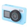 Kids Underwater Camera, IP68 Water Proof Camera for Swimming Snorkeling, 48MP 18X Zoom Digital Camera Dual Screen, for Students, Underwater Enthusiasts, with 32GB Card (Rose) (Blue) view 1