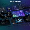Radio for VW Multivan - Android 13 Stereo for Volkswagen VW Multivan 2003-2015 IPS Touch Screen Built-in Car-Play Android Auto/GPS Navigation/10G WiFi/FM/SWC/AHD Camera view 3