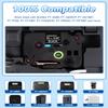 TZe-355 TZe355 Replacement for Brother TZe TZ Tape 24mm 0.94 Laminated P Touch Label Tape 1 Inch Black Label Maker Tape, Compatible with Brother PT-D600 PT-P700 PT-P710BT PT-P750W, 4-Pack view 2
