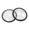 Action Camera Lens Protector Case, Anti Fingerprint Scratch 2pcs Action Camera Lens Guard Protector Case for X4 view 2