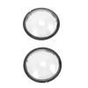 Action Camera Lens Protector Case, Anti Fingerprint Scratch 2pcs Action Camera Lens Guard Protector Case for X4 view 4