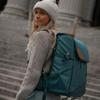 Holdland 28L Camera Backpack Bag for Men or Women Photographers with Waterproof Rainfly, Laptop Sleeve & Removable Hip Belt | For Large or Small DSLR/Mirrorless Cameras | Canopy Green view 3