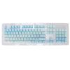 104PCS PBT Mechanical Keyboard Keycaps, Frost Blue Theme with Opaque Side Engraving, Dip Dyeing Process, Sturdy Matte Finish, Compatible with Most 61/87/104 Keys Mechanical Keyboa view 2