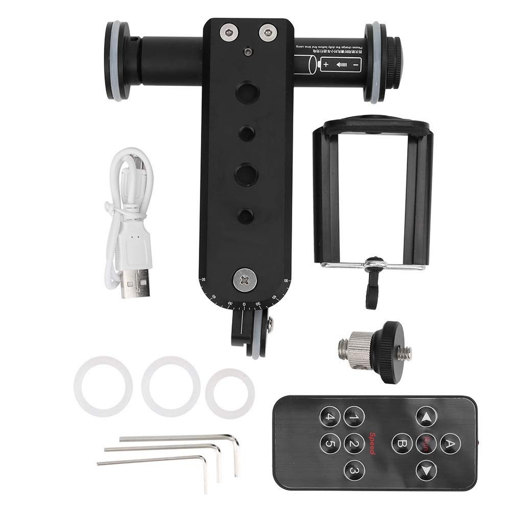 Camera Video, Speed 5 s Track with 2.4G Remote Controller, Aluminum Alloy Video Slider for DSLR, Smartph, and Action Camera for Motion Shots