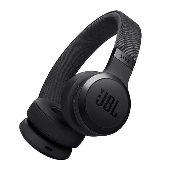JBL Live 675NC Wireless True Adaptive Noise-Cancelling On-Ear Headphones