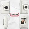 Fujifilm INSTAX Mini LiPlay Hybrid Instant Camera Bundle with 20 Sheets INSTAX Mini Film, 32GB microSD Card, USB Charging Cable, Hand Strap, Cleaning Cloth (Misty White) view 3