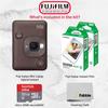 Fujifilm INSTAX Mini LiPlay Hybrid Instant Camera Bundle with 20 Sheets INSTAX Mini Film, 32GB microSD Card, USB Charging Cable, Hand Strap, Cleaning Cloth (Deep Bronze) view 2