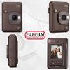 Fujifilm INSTAX Mini LiPlay Hybrid Instant Camera Bundle with 20 Sheets INSTAX Mini Film, 32GB microSD Card, USB Charging Cable, Hand Strap, Cleaning Cloth (Deep Bronze) view 3