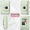Fujifilm INSTAX Mini LiPlay Hybrid Instant Camera Bundle with 20 Sheets INSTAX Mini Film, 32GB microSD Card, USB Charging Cable, Hand Strap, Cleaning Cloth (Matcha Green) view 3