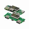 18650 Lithium Digital Display Charging Module 5v2.4a 2A Dual USB Output Band Display Booster Module (Color: 10pcs 5V 2.4A) view 2