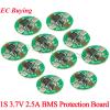 10Pcs/1pc 1S 3.7V 2.5A 14500 Lithium Lipo Cell Charger Li-ion Charging PCB BMS Protection Module (Color: 10 Pieces) view 3