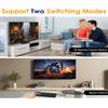 2-in-1 HDMI & AV Switcher  Play PS5 & Retro Games on 1 TV, 3 HDMI 2.0 (4K HDR) + 2 RCA Inputs  Supports Xbox Series X/Switch/Wii/PS2/N64  HDCP 2.2, 3D, 4:3/16:9 Toggle view 4
