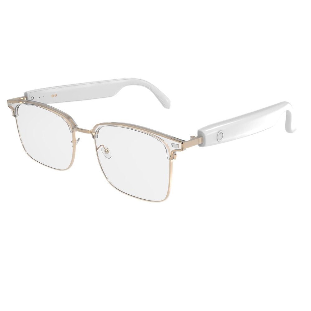 Xmenha Bluetooth Smart Glasses for Men Women Photochromic Sunglasses Smart AI Music Glass with Speakers for iPhone Android