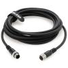 ZBLZGP High Speed M12 A-Code 4 Pin Male to Female Cable Shielded Twisted Pair 100Mbps for Ethernet/IP & PROFINET Fieldbus Networks 50M view 2