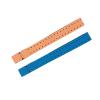 2 Pack Heart Rate Monitor Armbands, Elastic Replacement Straps Compatible with Orange Theory Fitness, OTF, OT Beat Burn, Polar Verity Sense, Wahoo, Comfortable & Secure Fit for Workouts (Blue&Orange) view 1