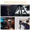 Angoily Flash Bracket Umbrella Holder Flash Lamp Bracket Softbox for Tripod Vertical Horizontal Compatible Led Light view 3