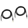Garneck 2pcs Black Earphone Repair Cable TPE Headset with Cores Oxygen Copper Earphone Replacement Wire for Headphone Repair and Upgrade view 1