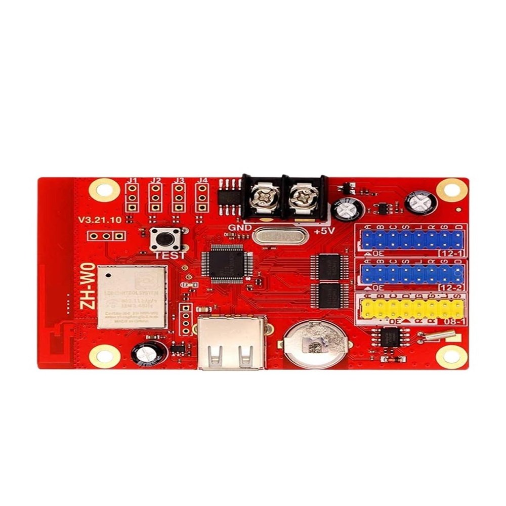 KACOME Control Card ZH-W0 Change The Word Door Head Outdoor U Disk Single and Dual Color led Display
