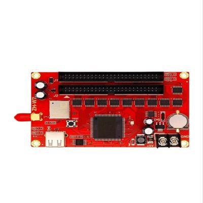 KACOME Control Card to Change The Word ZH-W7 Outdoor USB Flash Drive Single and Double Color LED Display