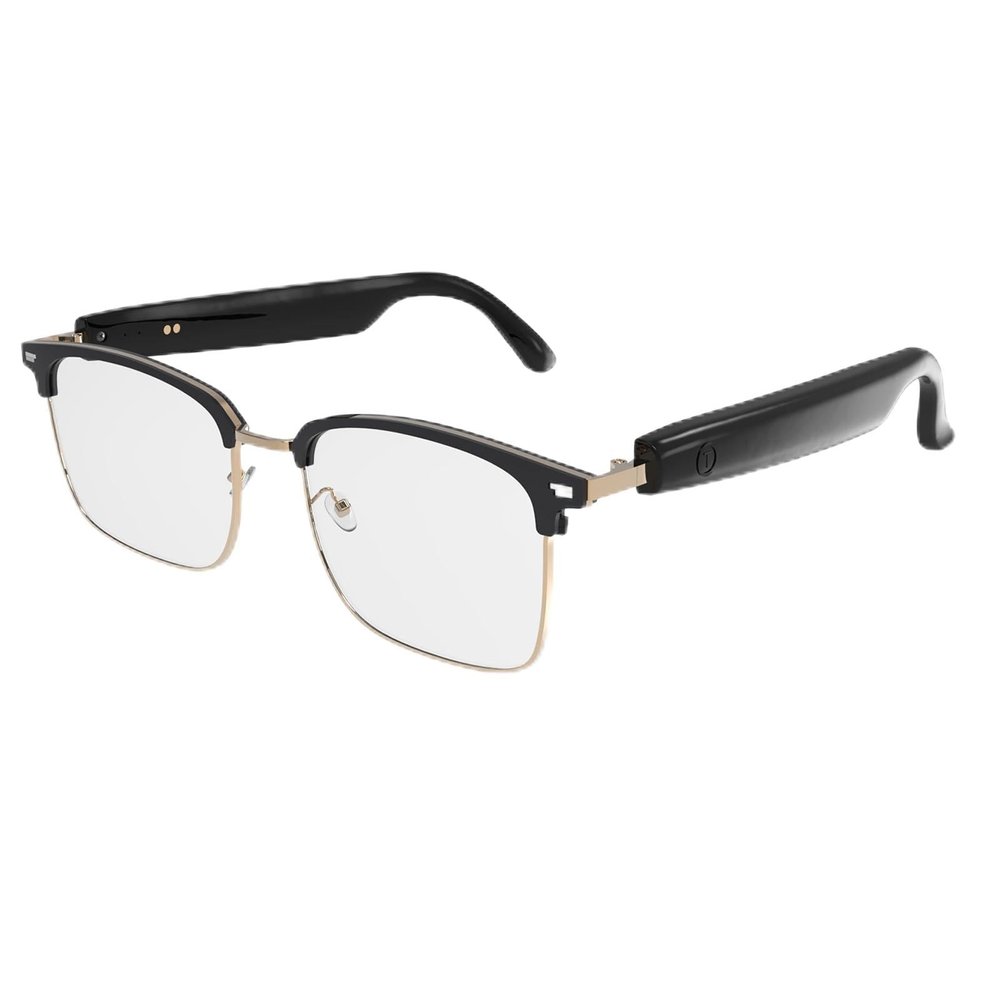 Xmenha Bluetooth Smart Glasses for Men Women Photochromic Sunglasses Smart AI Music Glass with Speakers for iPhone Android