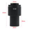JOEBO Microscope Kit 0.35X 0.5X 1X C-Mount 10A Zoom Lens Auxiliary Eyepiece Adapter for HDMI USB VGA Digital Video Microscope Camera Microscope Lens Adapters(1X) view 3