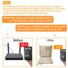 WiFi Router Cover, EMI Shielding Router Cover - Dual-Sided Open WiFi Blocker with 95% Protection, Universal Fit for Most Routers (13.8"x15.7") view 4