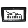 7 to 9 Inch Universal Two 2 Double Din Car Radio Fascia Auto Stereo Headunit Panel Dashboard Mounting Frame Trim Kit Face Plate (9 inch A) view 1