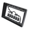 7 to 9 Inch Universal Two 2 Double Din Car Radio Fascia Auto Stereo Headunit Panel Dashboard Mounting Frame Trim Kit Face Plate (9 inch A) view 2