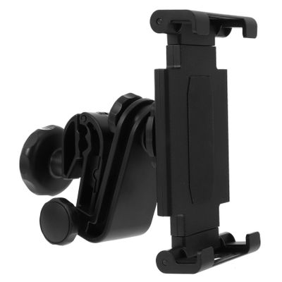 MERRYHAPY Car Tablet Holder Adjustable Support for Tablets and Phones Durable Design Easy Installation for Vehicle Use Black