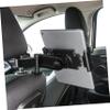 MERRYHAPY Car Tablet Holder Adjustable Support for Tablets and Phones Durable Design Easy Installation for Vehicle Use Black view 3