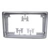 9 Inch Car Fascia Frame Adapter Canbus Box for Opel Zafira B Astra H Antara Corsa D Android Radio Dash Fitting Panel Kit (Silver) view 1