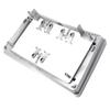 9 Inch Car Fascia Frame Adapter Canbus Box for Opel Zafira B Astra H Antara Corsa D Android Radio Dash Fitting Panel Kit (Silver) view 4