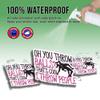 Wrestling Girl Sticker Wrestle Lover Cute Oh You Throw Balls That's Cool I Throw People Vinyl Decal Weather-Resistant for Water Bottles Laptop Phone Window Car 3" view 4