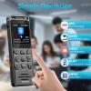 144GB Digital Voice Recorder with Playback, Volorful 1536Kbps Audio Recorder for Interviews Meetings, Voice Activated Recorder Recording Device with Noise Reduction, MP3 Stereo Player, Microphone view 4