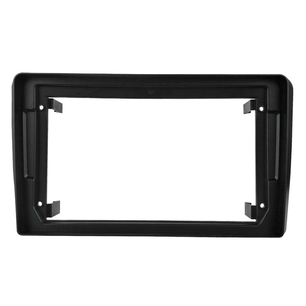 2Din Car Radio Fascia Compatible with A3 2008-2012 DVD Stereo Frame Plate Adapter Mounting Dash Installation Bezel Trim Kit