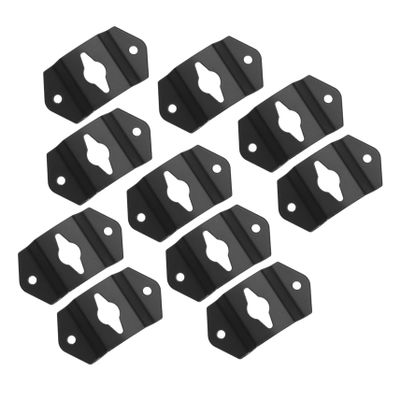 LAPYAPPE 20pcs Speaker Hooks for Hanging Wall Mounted Speaker Hangers Keyhole Hanger Design