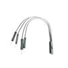 YWZBQL Wen ST 10pcs/lot Motherboard Power L*/ED + - Cable 2-Pin 2 to 4 Splitter Support Double Start Switch Male Female view 1