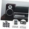 DOITOOL 10pieces Speaker Hanger Plate Mounting Brackets for Surround Sound Speakers Easy Wall Installation for Home Theater Systems view 3